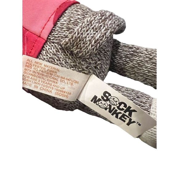 Sock monkey camo Easter Bunny 7” - Picture 6 of 6